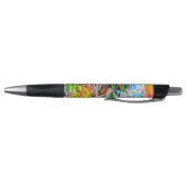 Stylo Coloré Abstrait expressionniste Art Chat Imprimer" (Bas)