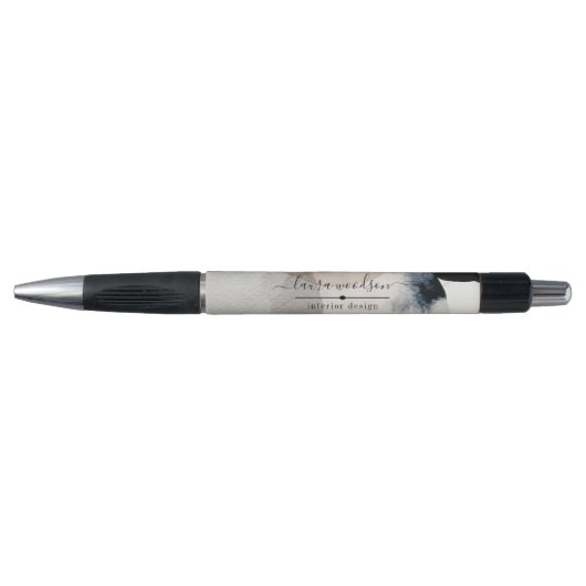 Stylo Concepteur d'intérieur de formes d'aquarelle Abstr (Devant)