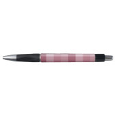 Stylo Conception à carreaux et à gingham rose (Devant)