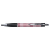 Stylo Conception à carreaux et à gingham rose (Dos)