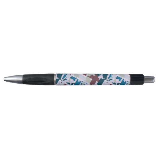 Stylo Conception Abstraite Plaid 1 (Devant)