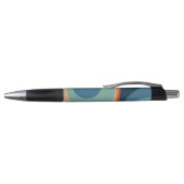 Stylo Conception de cercles rétro colorés (Haut)
