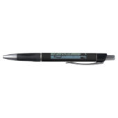 Stylo Conception de texte de paix coloré (Bas)