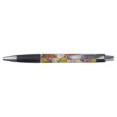 Stylo Conception florale de bouquet de printemps à l'aqu (Dos)