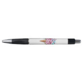 Stylo Cône rose Sakura crème glacée gaufre (Devant)