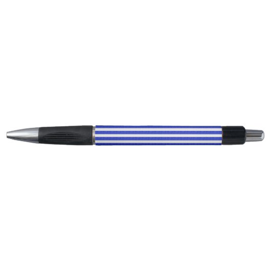 Stylo Cool Stripes Blue Geometric  (Devant)