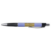 Stylo Cool Stripes Blue Geometric  (Bas)