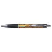 Stylo Cool Turquoise Jaune Unique Retro Steampunk Monogr (Dos)
