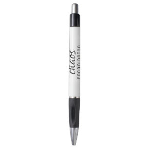 Stylo Coordinateur du Chaos Texte typographique