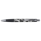 Stylo Copie noire et blanche de vache (Dos)