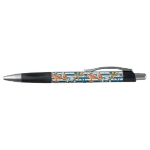 Stylo Coquillages Et Motif De Ancre