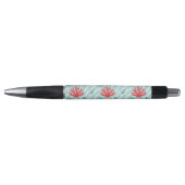 Stylo Corail rouge Motif 1 (Devant)