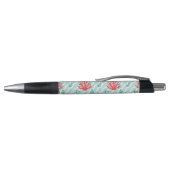Stylo Corail rouge Motif 1 (Haut)
