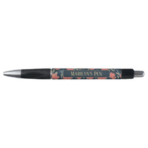 Stylo Coral Breeze Floral Personnalisé