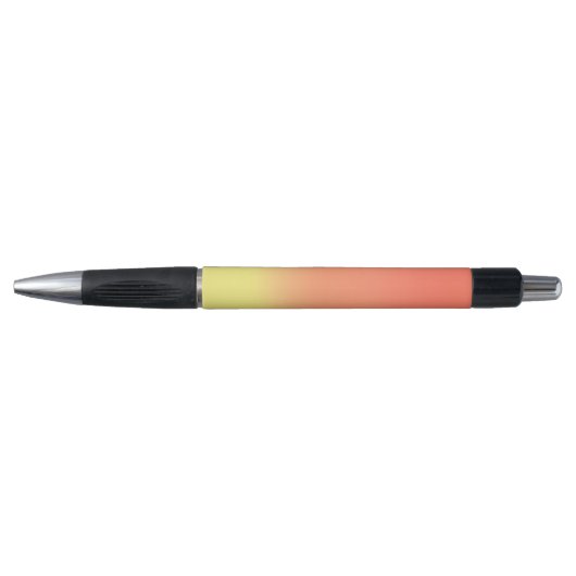 Stylo Coucher de soleil orange jaune ombre (Devant)