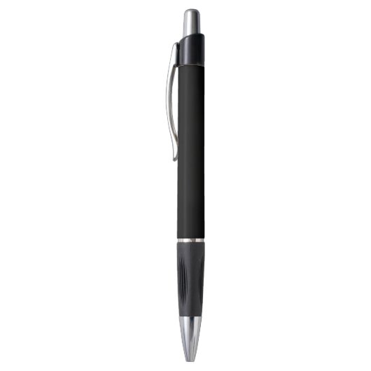 Stylo Couleur noire unie (Haut (Vertical))
