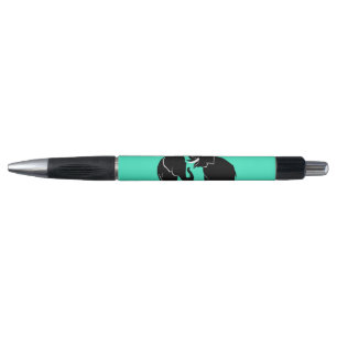 Stylo couleur personnalisée avec couple éléphant