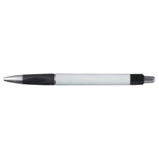 Stylo Couleur solide blanche givrée | Classique | Élégan (Devant)