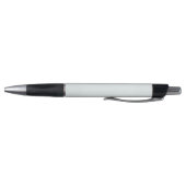 Stylo Couleur solide blanche givrée | Classique | Élégan (Bas)