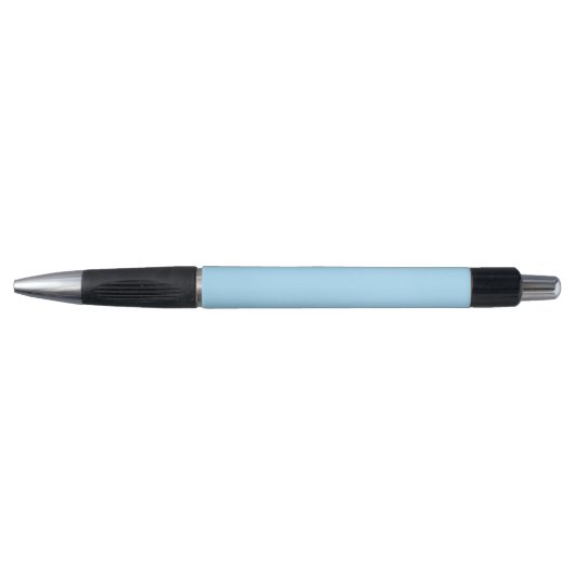 Stylo Couleur solide bleu glace | Classique | Élégant (Devant)