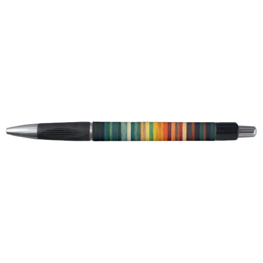 Stylo Couleurs arc-en-ciel modernes (Devant)