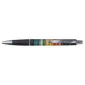 Stylo Couleurs arc-en-ciel modernes (Dos)
