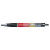 Stylo Couleurs de bonbons Frappes verticales (Dos)
