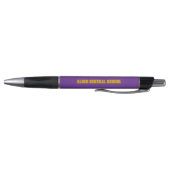 Stylo Couleurs de l'école Violet et Or (Bas)