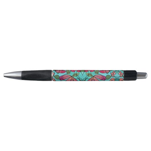 STYLO COULEURS D'EAU NEUROGRAPHIQUES DES FLEURS DE PRINT (Devant)