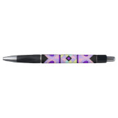 Stylo Couleurs pastel & coeurs violets battre (Devant)
