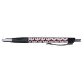 Stylo Crâne Pastel Goth avec Nœud (Bas)