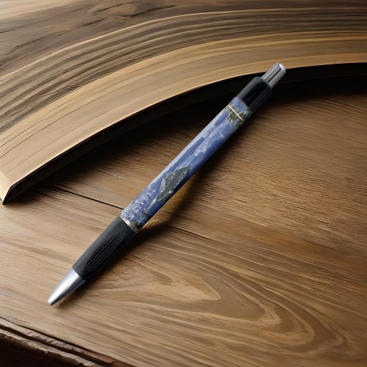 Stylo Crater Lake Oregon Panorama Photo Paysage Bleu