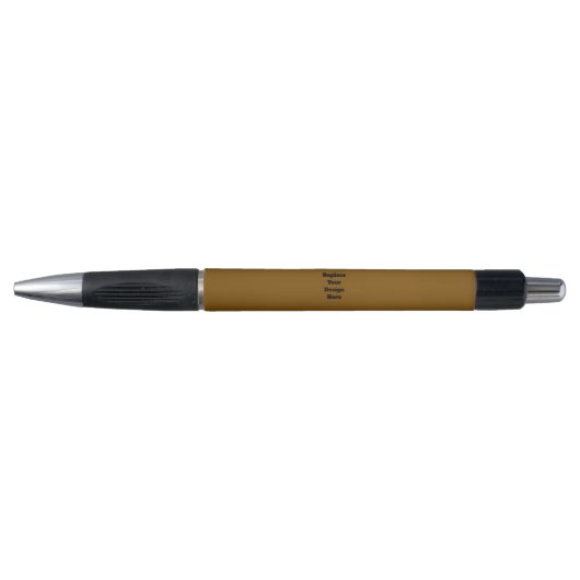 Stylo Créez Votre Propre Brun (Devant)