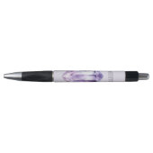 Stylo Cristal d'Améthyste Violet (Devant)