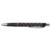 Stylo Crochis Fuchsia sur noir (Bas)