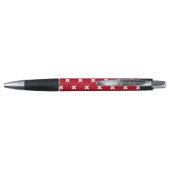 Stylo Croix blanche sur le rouge (Dos)