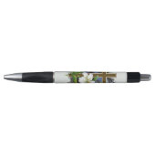 Stylo Croix chrétienne en or (Devant)