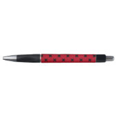 Stylo Croix noire sur le rouge (Devant)