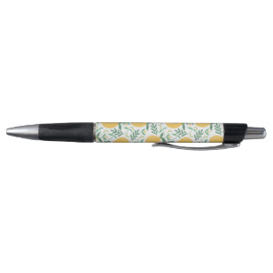 Stylo Cuisine et Pays Lumineux Ferme Citron Jaune Motif