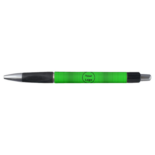 Stylo Custom logo green abstract architecture steps (Devant)