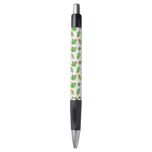 Stylo Cute Cactus, Green Cactus, Motif Cactus (Devant (Vertical))