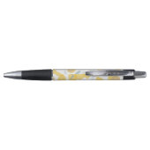 Stylo Cute Elegant Moderne Pastel Citrus Lemons Motif (Dos)