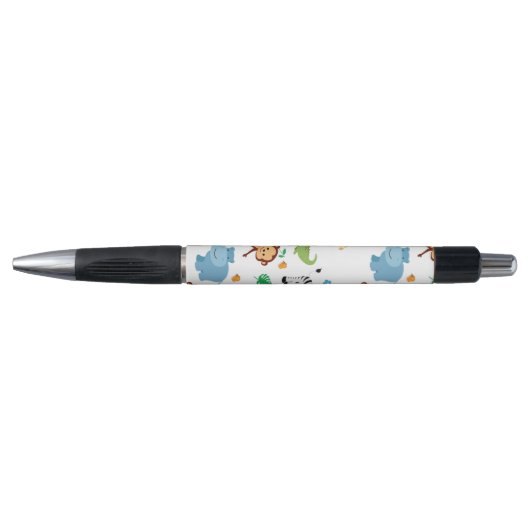 Stylo Cute Safari Animaux Nursery Motif (Devant)
