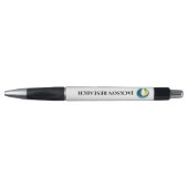 Stylo d'affaires d'entreprise avec logo (Devant)