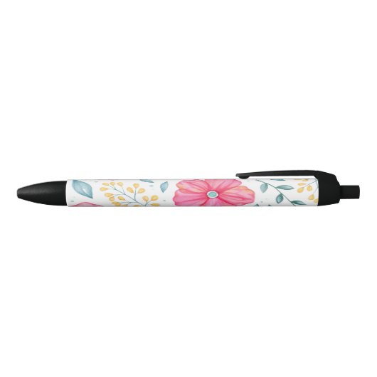 Stylo d'aquarelle rose et jaune (Haut)