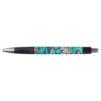 Stylo d'art abstrait coloré
