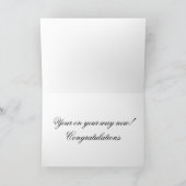 Stylo de calligraphie et carte de Gradution (Intérieur)