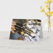 Stylo de calligraphie et carte de Gradution (Fleur jaune)