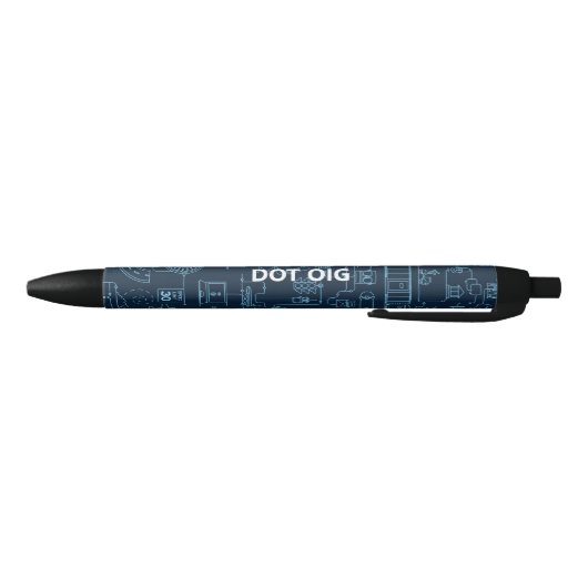 Stylo de compensation noir DOT OIG (Bas)