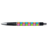 Stylo de coutume de plaid d'arc-en-ciel (Devant)